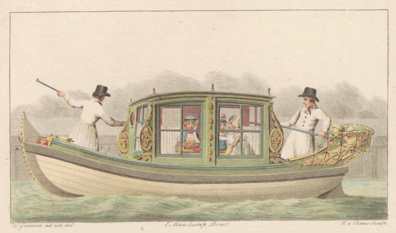 Caccia alla tenda di Zaandam, 1816 da Willem van Senus