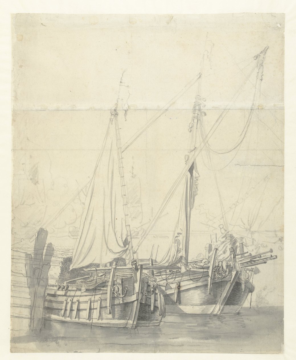 Due barche postali da Willem van de Velde (I)