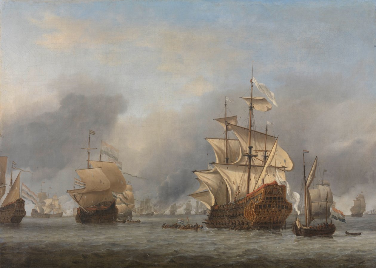 La cattura del Royal Prince da Willem van de Velde (II)