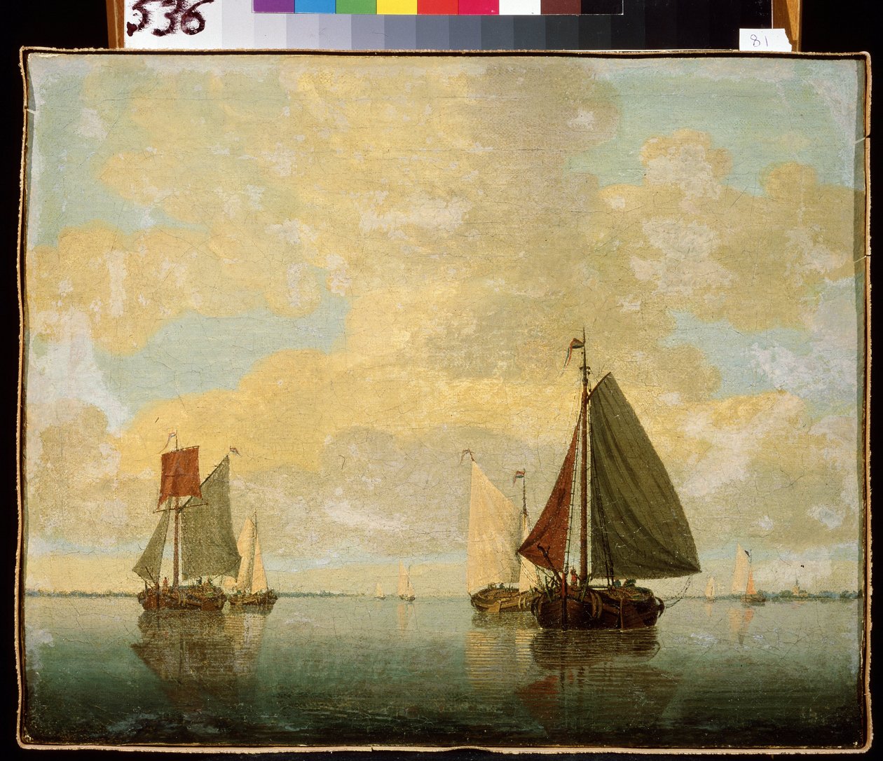 Barche a vela da Willem van de Velde the Younger