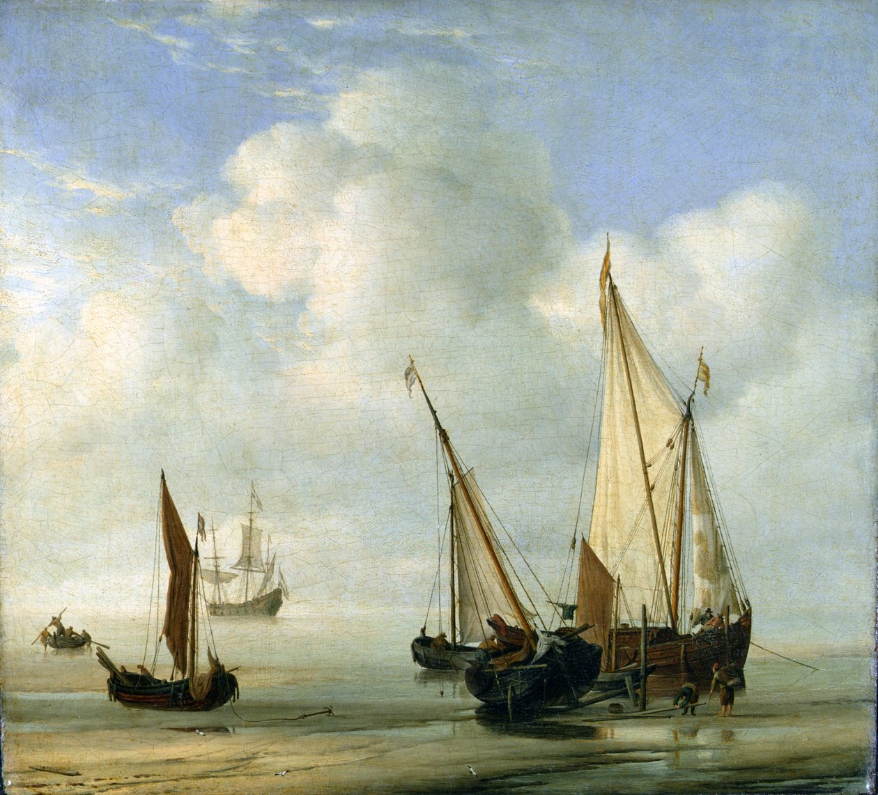 Mare Calmo, c.1650 da Willem van de Velde the Younger