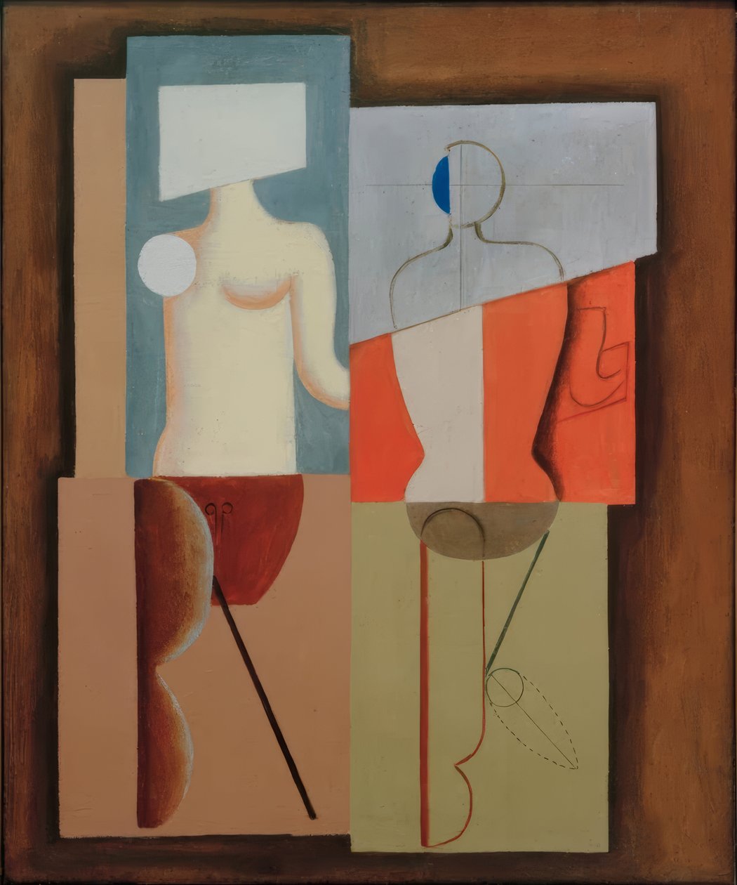 Apollo e il pittore da Willi Baumeister