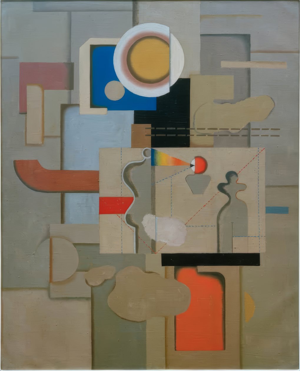 Foto in studio da Willi Baumeister