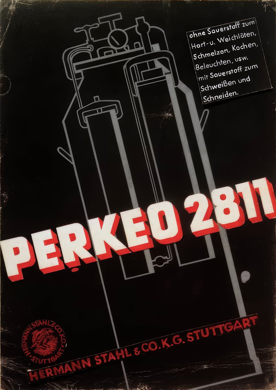 Progetto per apparecchio di saldatura da Willi Baumeister