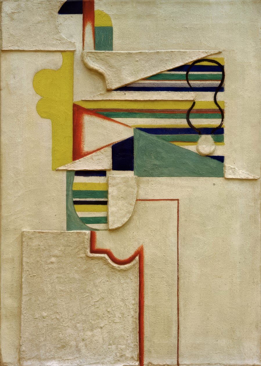 Figura con strisce da Willi Baumeister