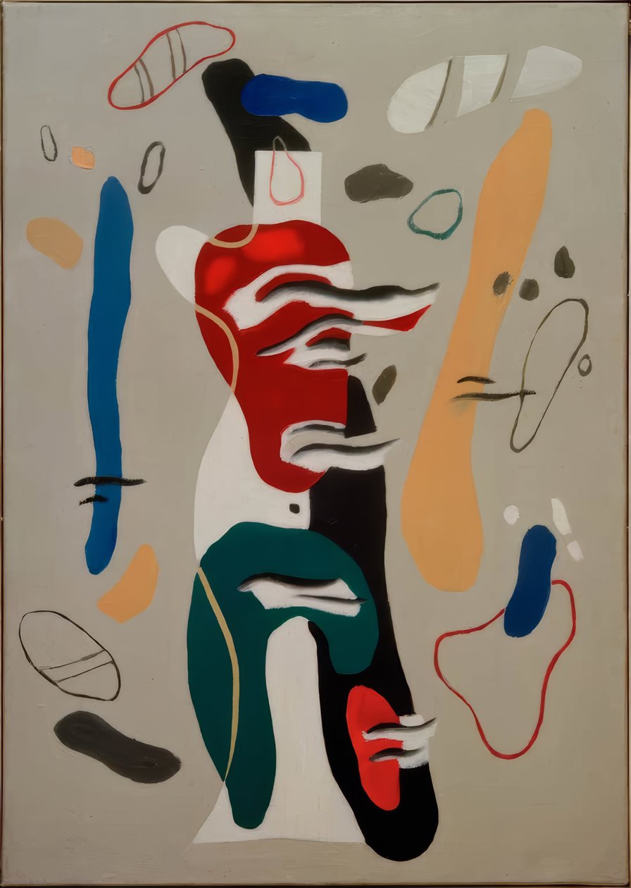 immagine fiammeggiante da Willi Baumeister