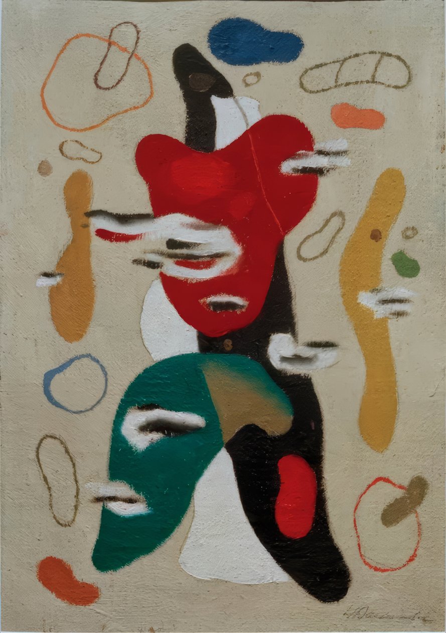 Figura di fiammella da Willi Baumeister