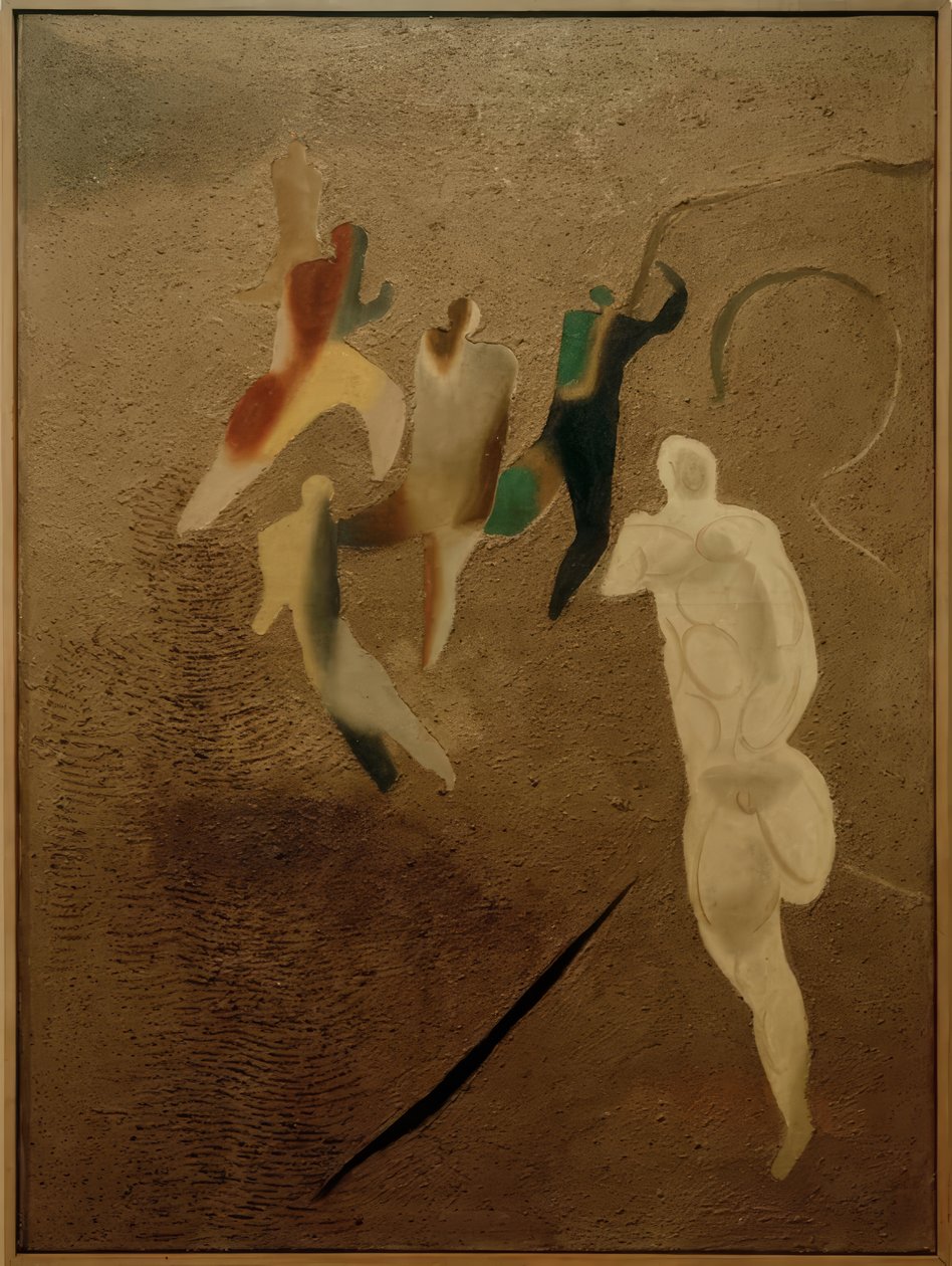 campo da calcio da Willi Baumeister