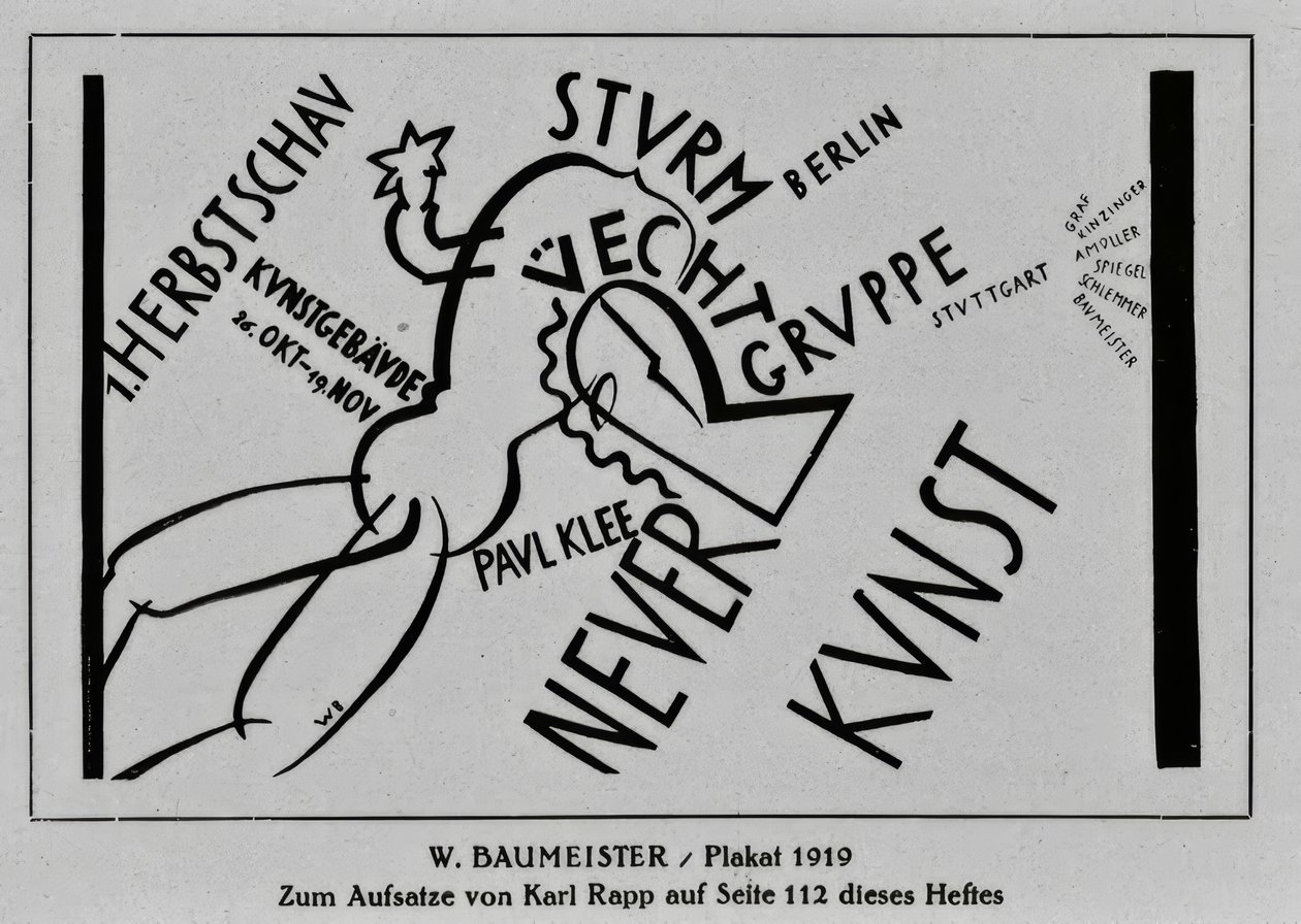 Manifesto  da Willi Baumeister