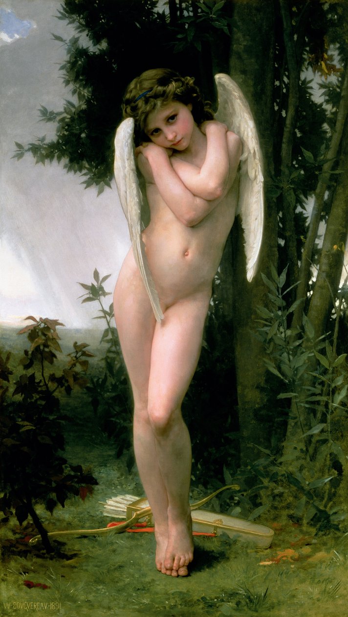 Cupido, 1891 da William Adolphe Bouguereau