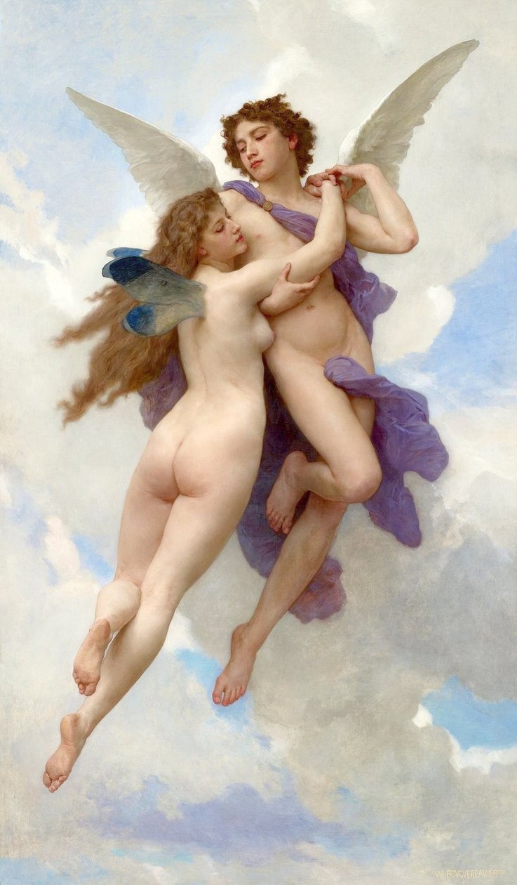 Amore e Psiche da William-Adolphe Bouguereau