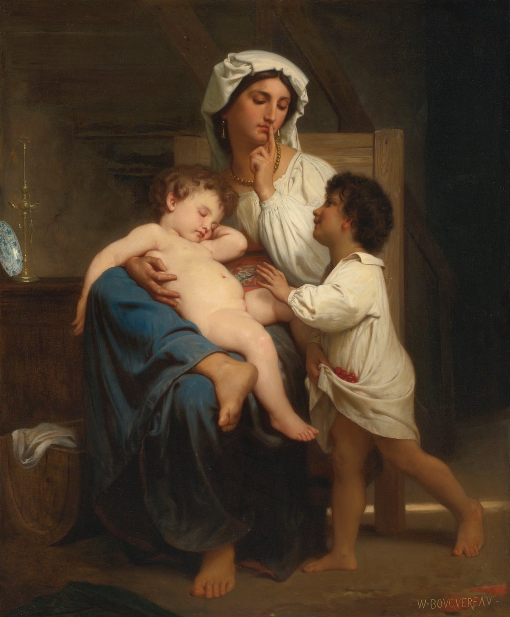 Il sonno da William Adolphe Bouguereau
