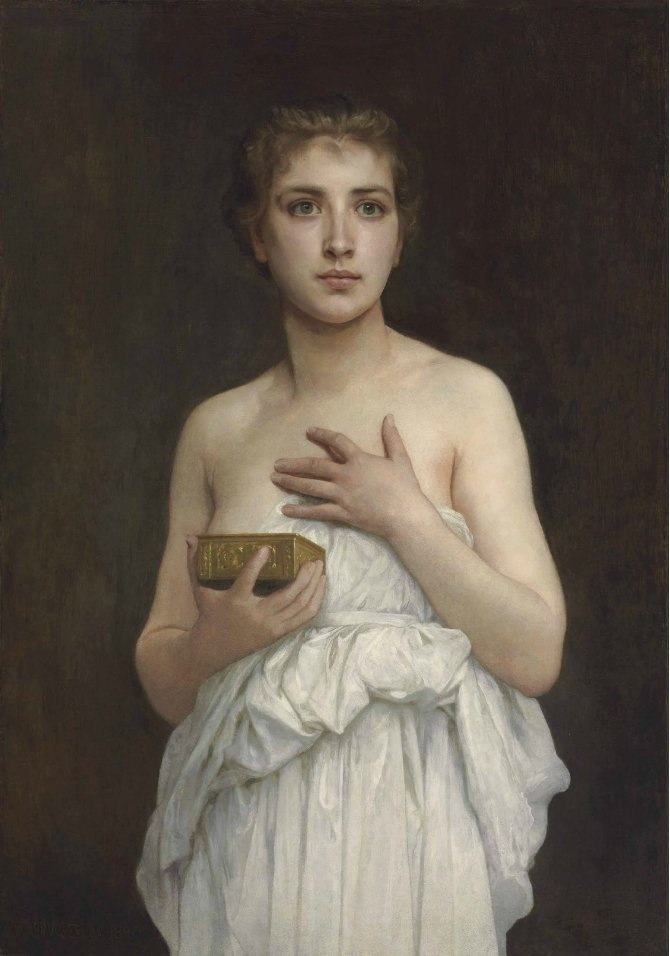 Pandora da William Adolphe Bouguereau