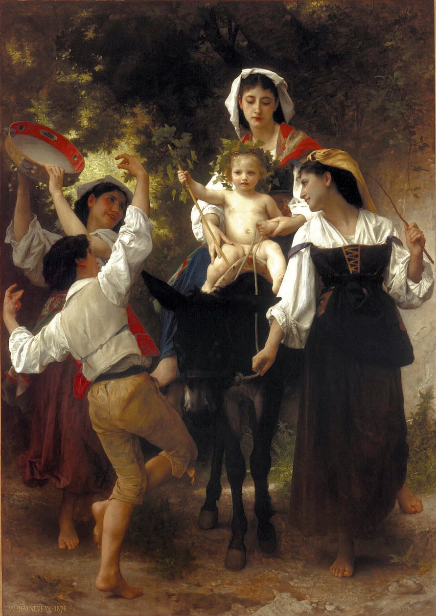 Ritorno dal raccolto da William Adolphe Bouguereau