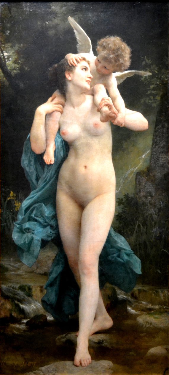Giovinezza e amore da William Adolphe Bouguereau