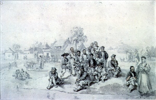 Una scena in Cina da William Alexander