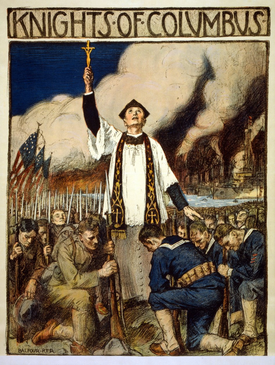 Cavalieri di Colombo, 1917 da William Balfour Kerr