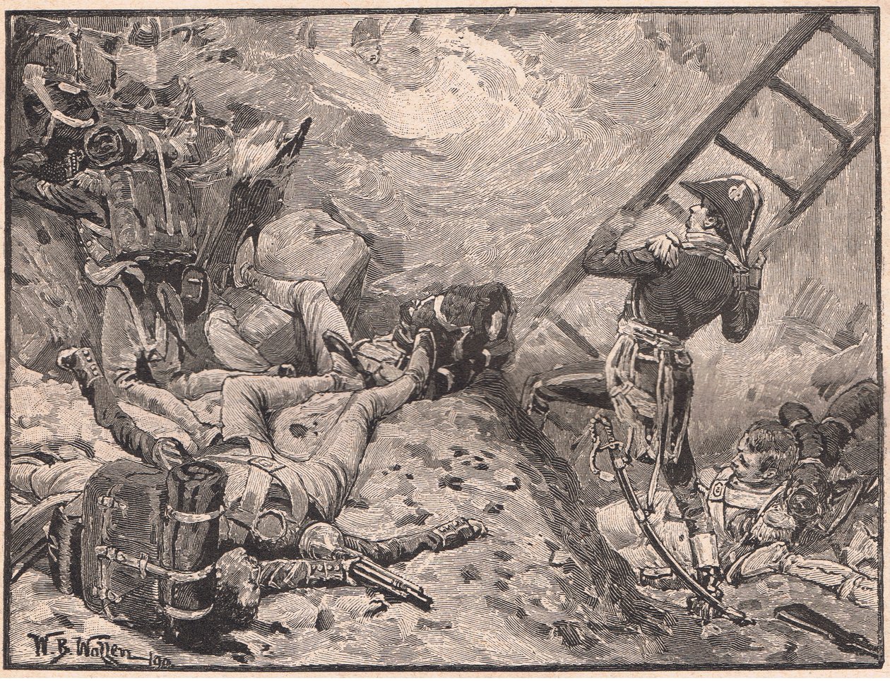 Maresciallo Lannes a Ratisbona da William Barnes Wollen