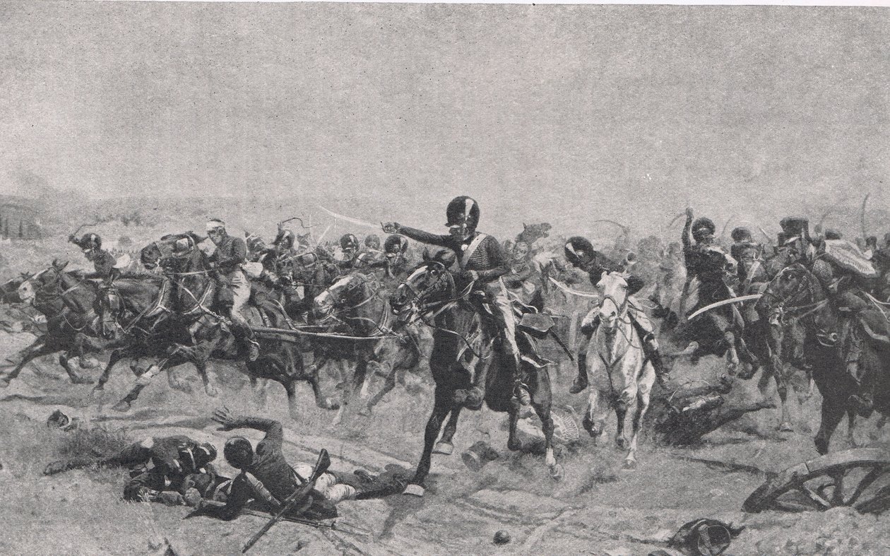 Norman Ramsay a Fuentes de Onoro, 5 maggio 1811, illustrazione da 