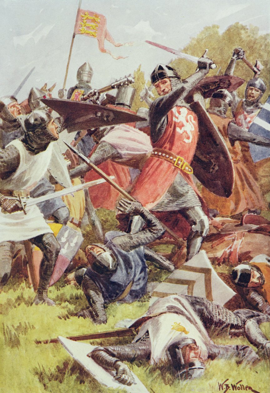 La battaglia di Evesham del 4 agosto 1265, da 