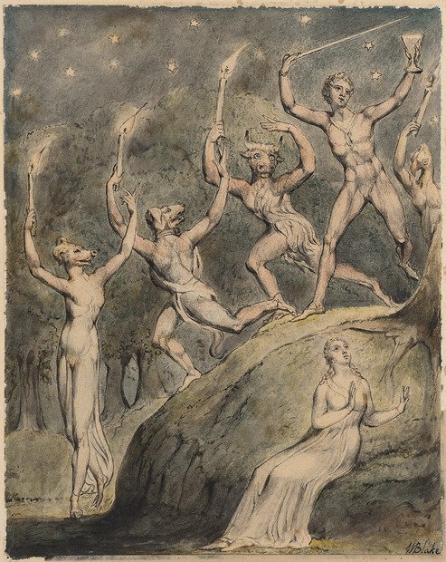 Il Comus di Milton da William Blake