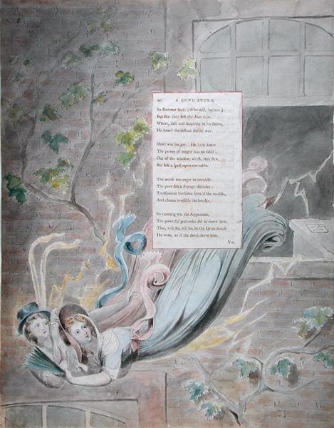 Una lunga storia, da Le poesie di Thomas Gray da William Blake