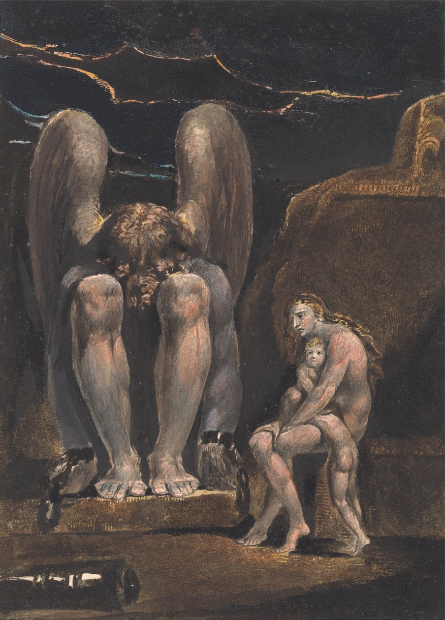 America. Una profezia, Tavola 1, Frontespizio da William Blake