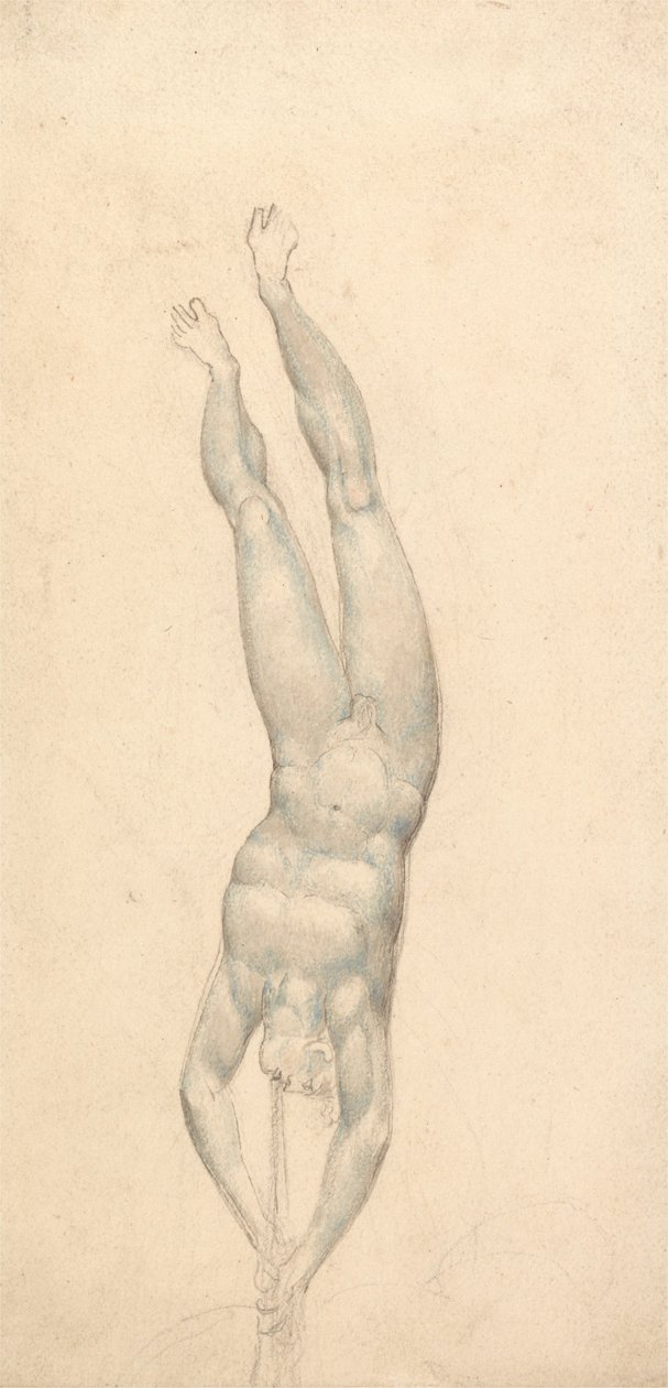 Un angelo con una tromba da William Blake