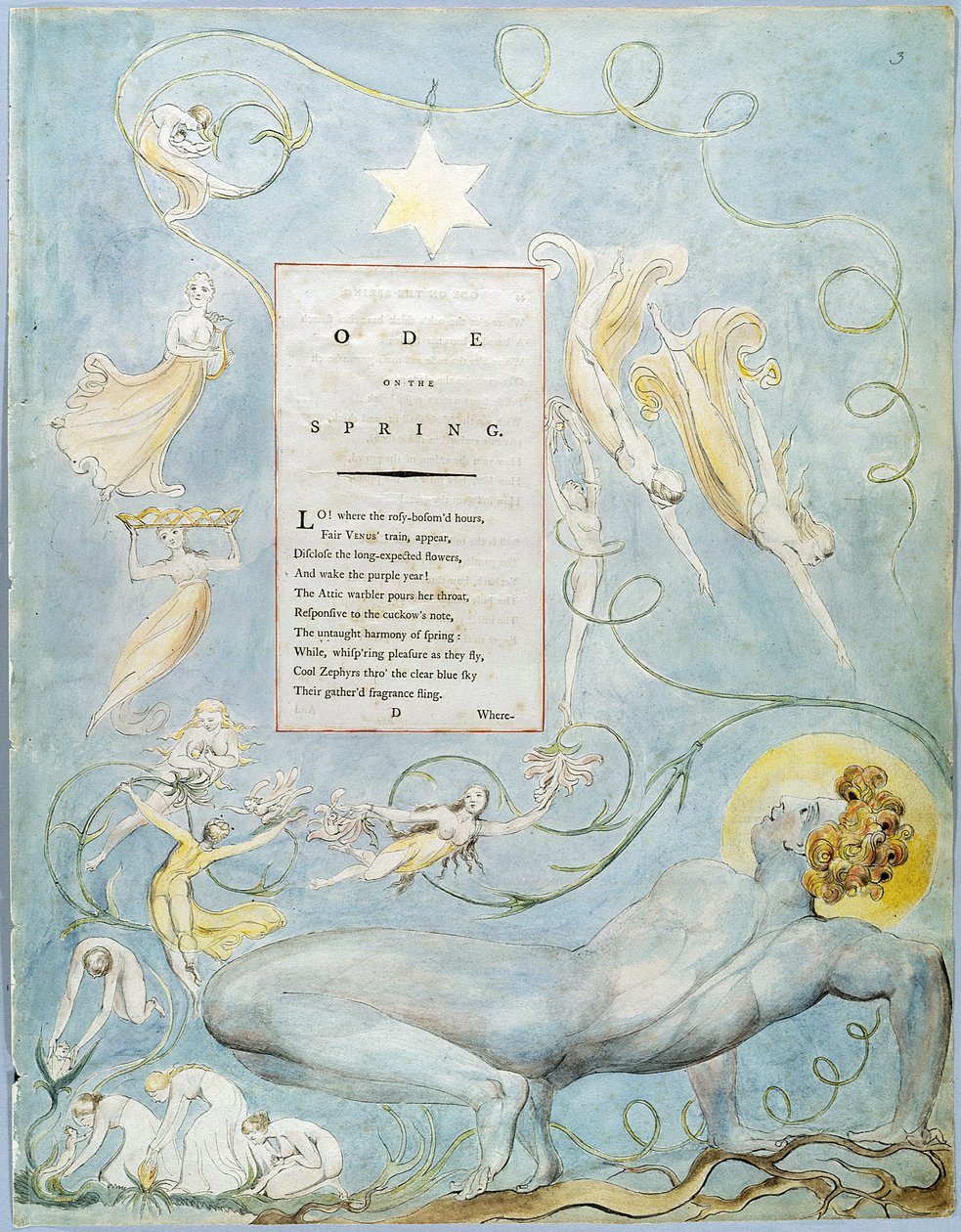 Le poesie di Gray da William Blake