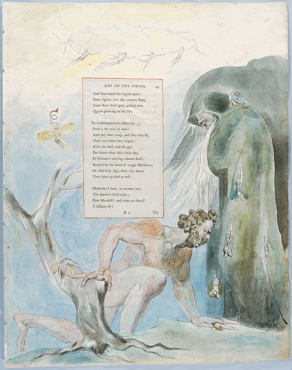 Le poesie di Gray da William Blake