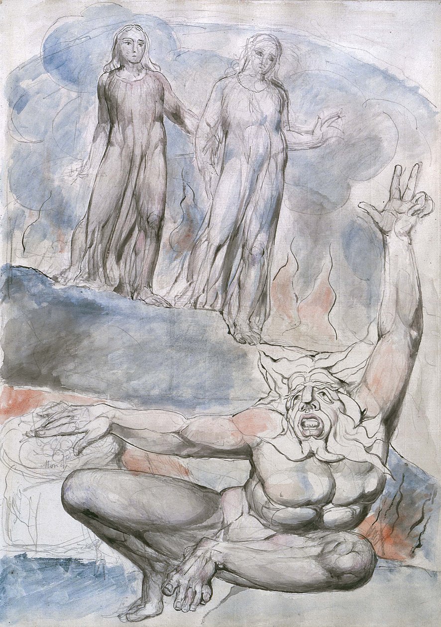 Illustrazioni alla Divina Commedia di Dante da William Blake