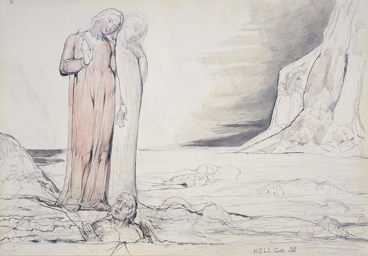 Illustrazioni alla Divina Commedia di Dante da William Blake