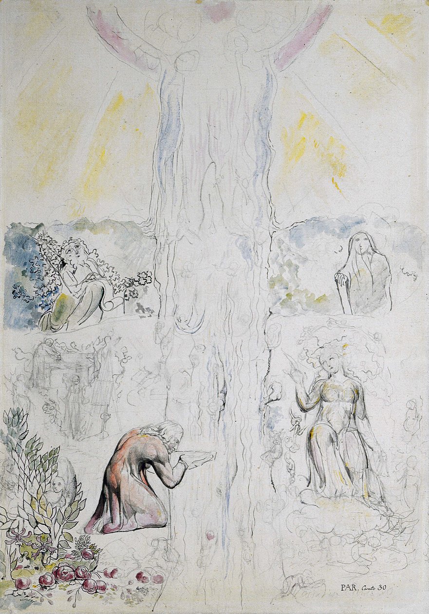 Illustrazioni alla Divina Commedia di Dante da William Blake