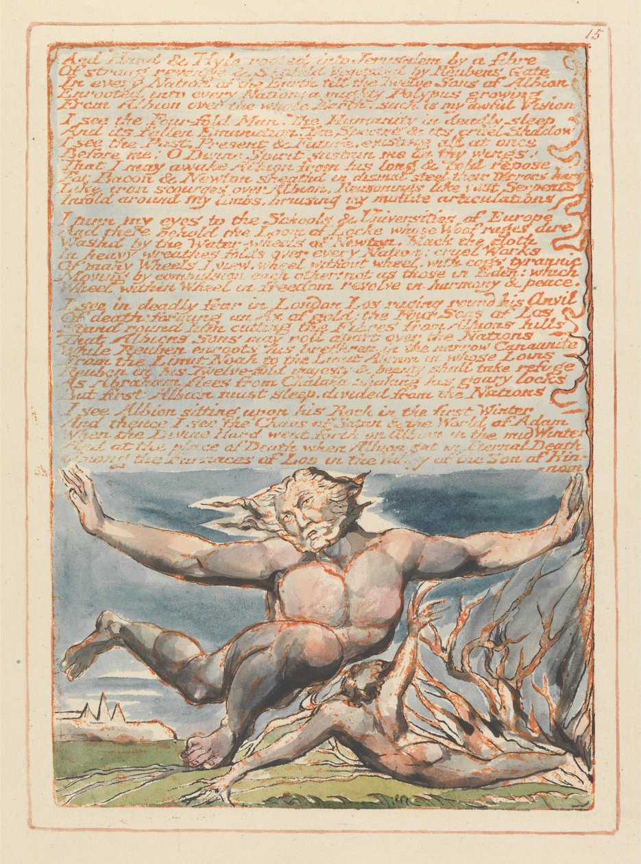 Gerusalemme, Tavola 15 da William Blake