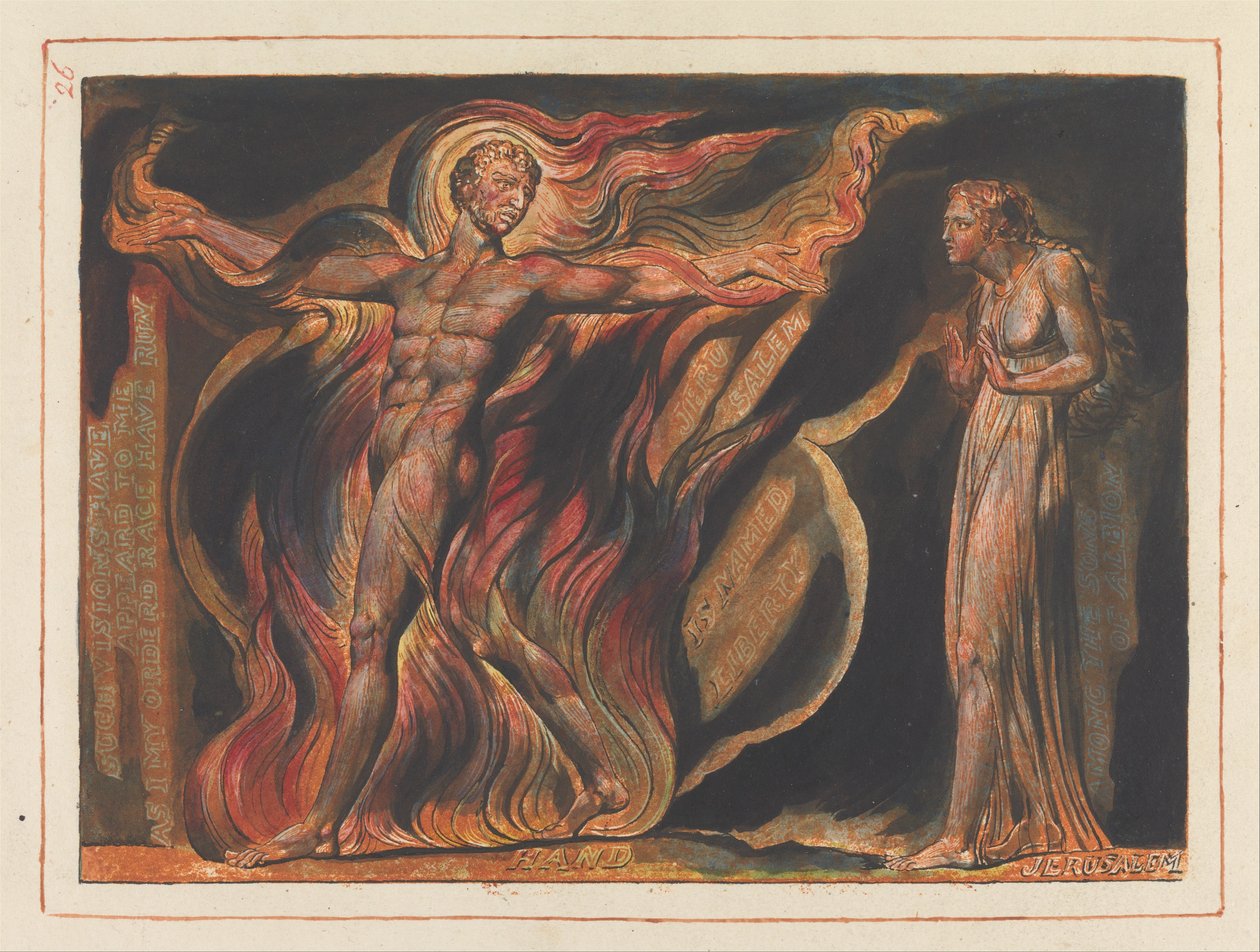 Gerusalemme, Tavola 26 da William Blake
