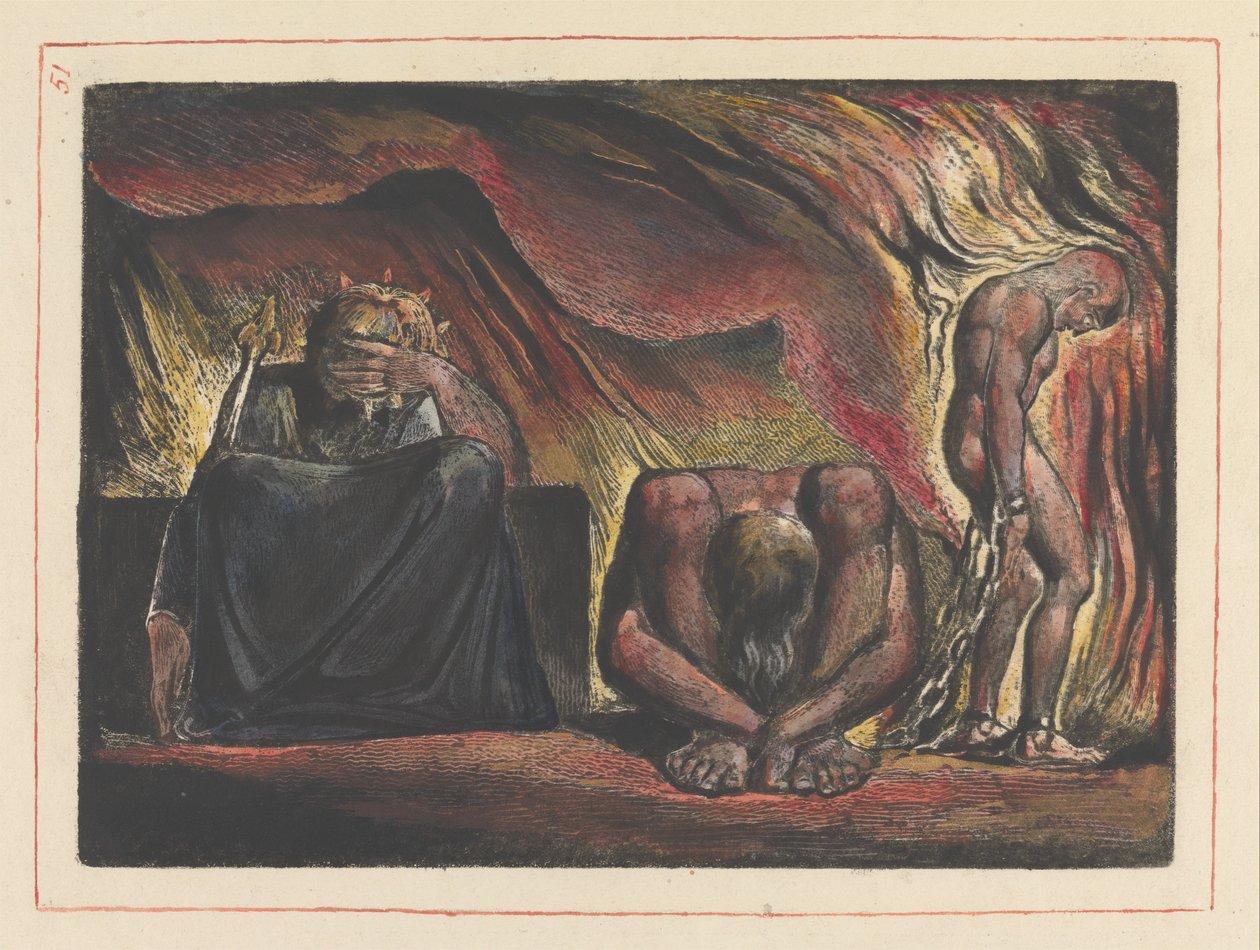 Gerusalemme, Tavola 51 da William Blake