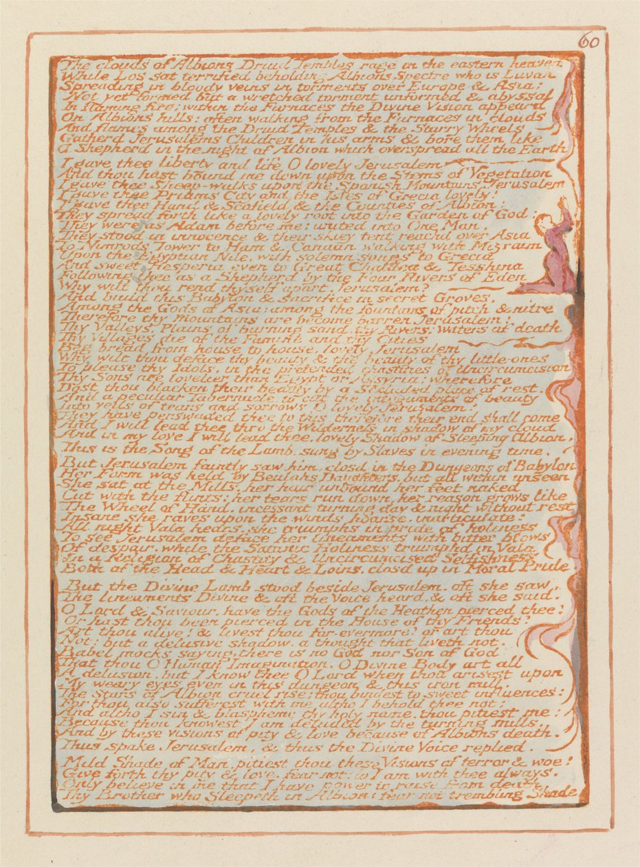 Gerusalemme, Tavola 60 da William Blake