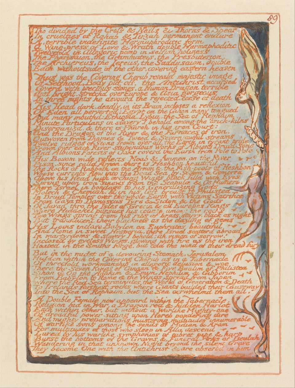 Gerusalemme, Tavola 89 da William Blake
