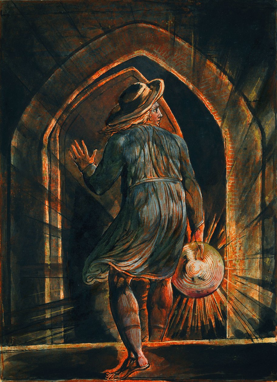 Los entrando nella tomba da William Blake