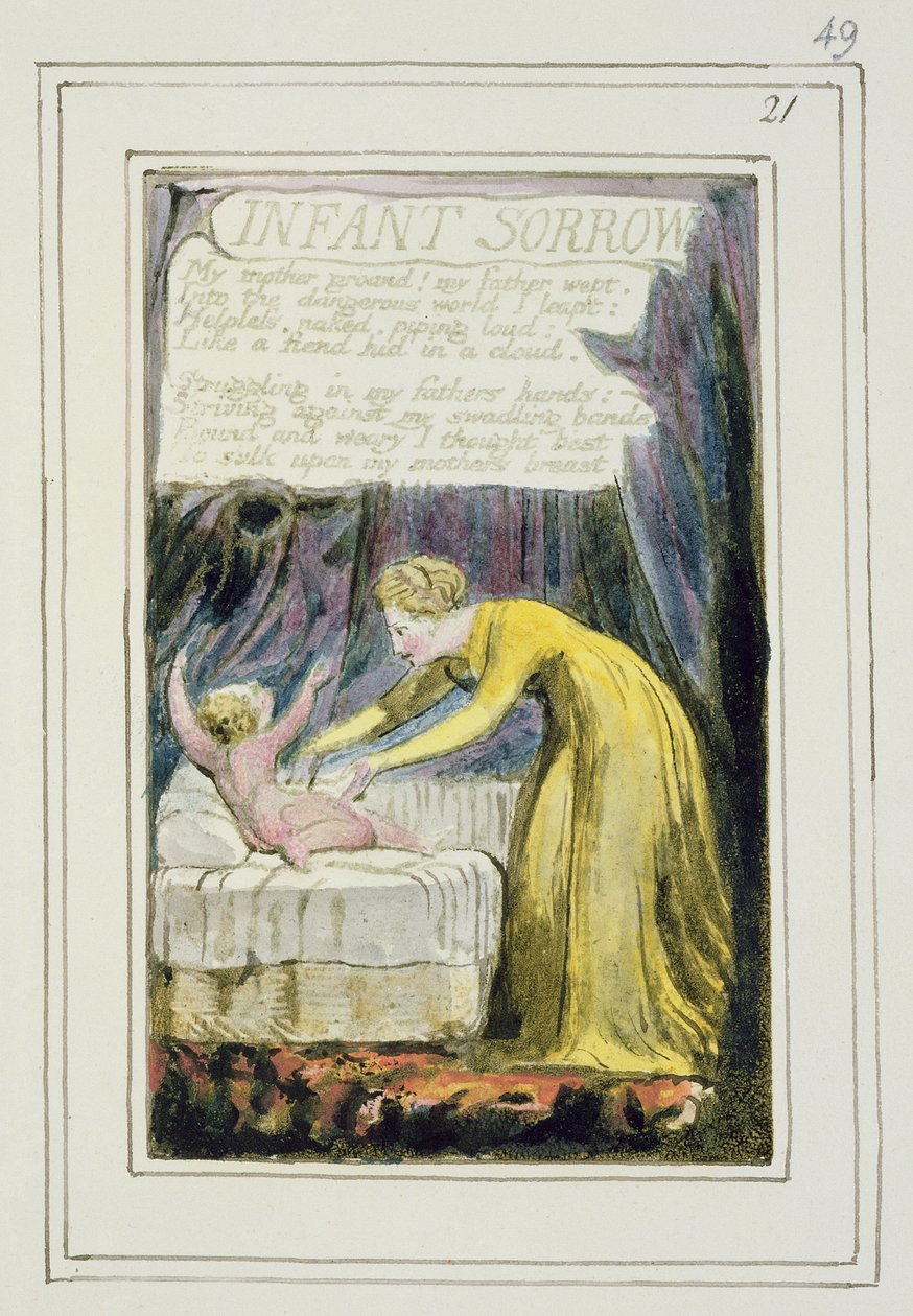 Infant Sorrow: tavola 49 da 