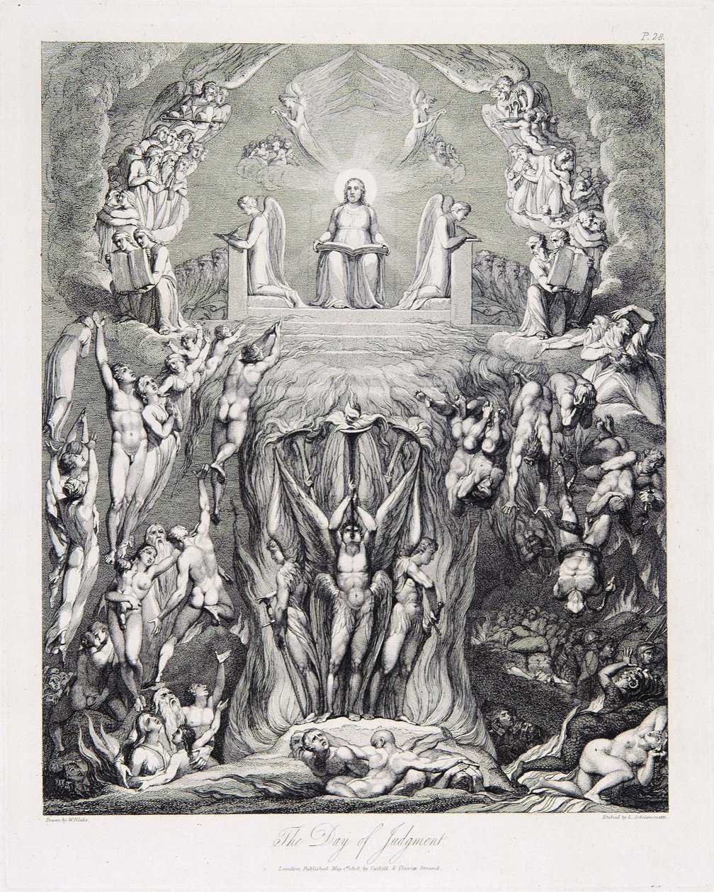 Il giorno del giudizio (Bentley 435-8) da William Blake