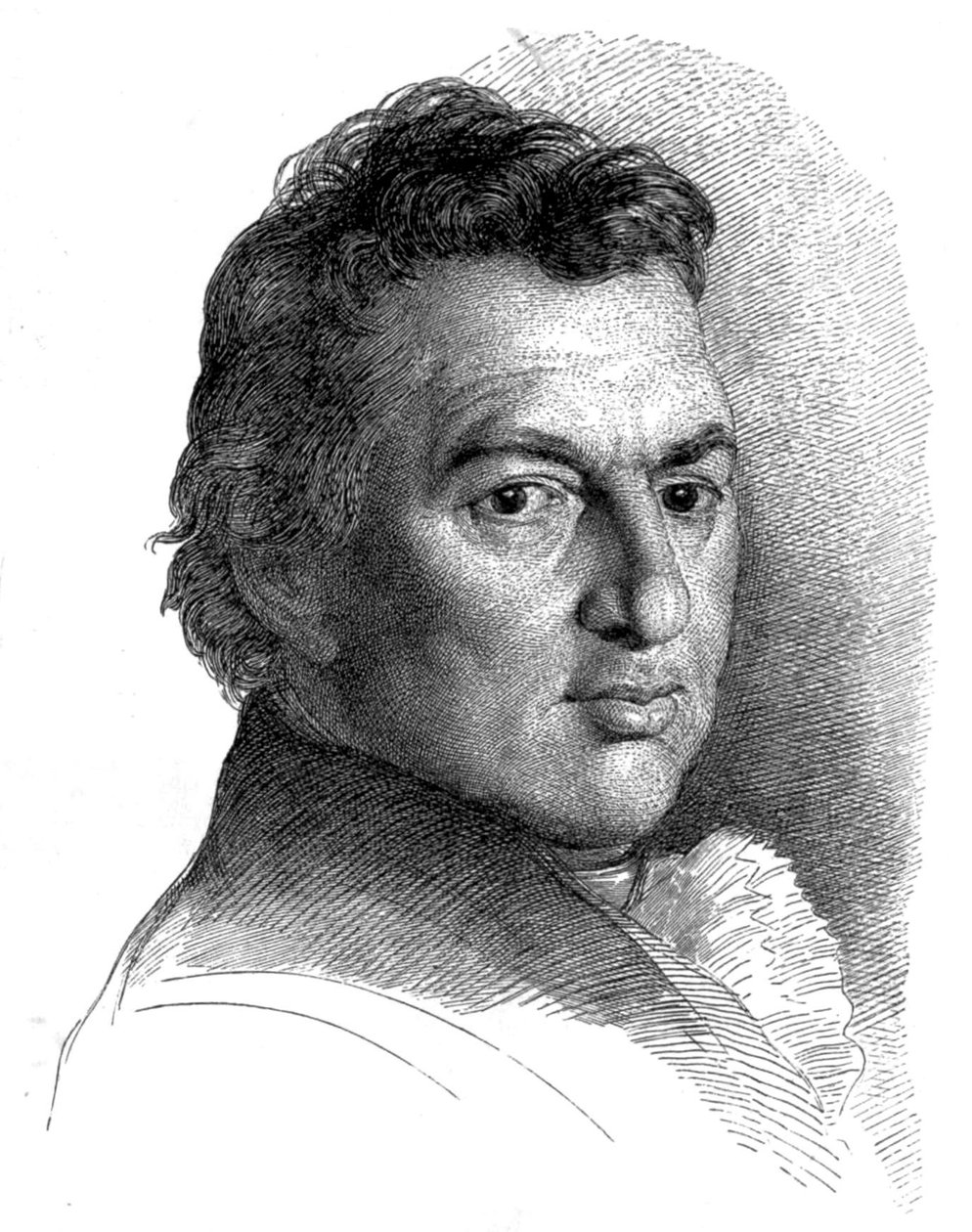 Autoritratto da William Blake