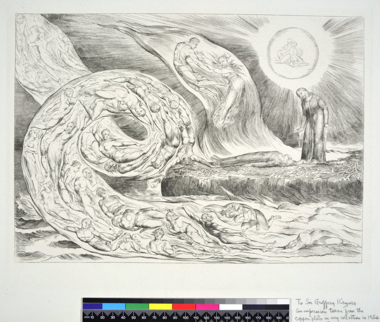 Il cerchio dei lussuriosi: Paolo e Francesca Inferno V, illustrazione della 