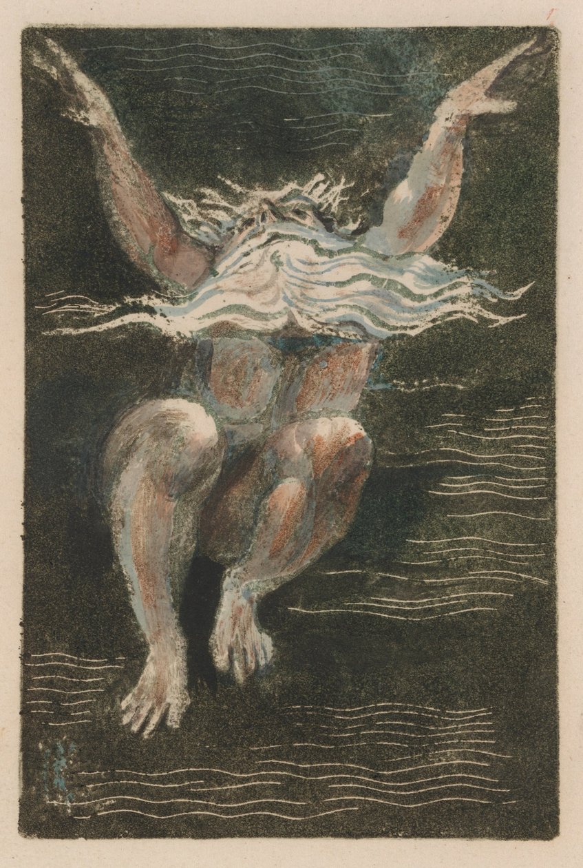 Il Primo Libro di Urizen, Tavola 7 (Bentley 12) da William Blake