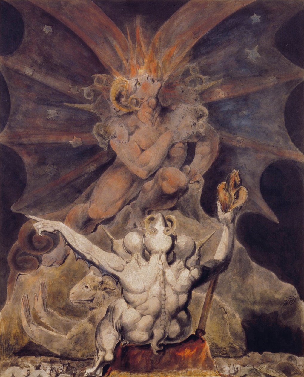 Il numero della bestia è 666 da William Blake