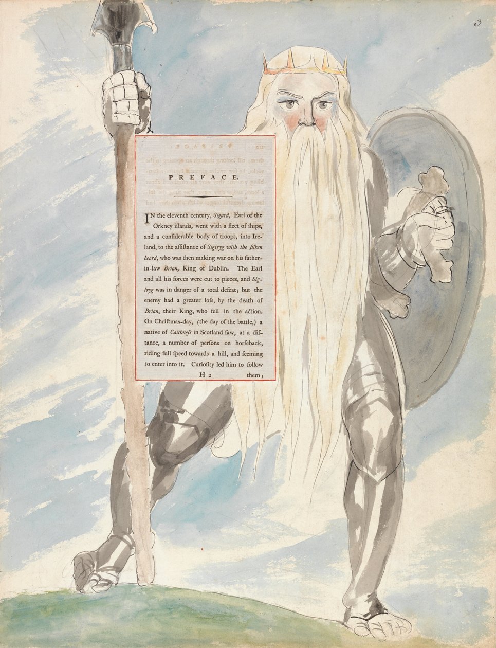 Le Poesie di Thomas Gray, Disegno 69 da William Blake