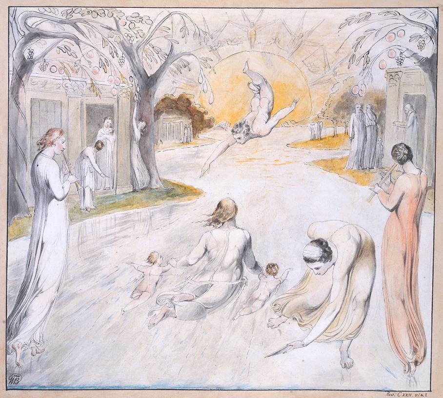 Il fiume della vita da William Blake