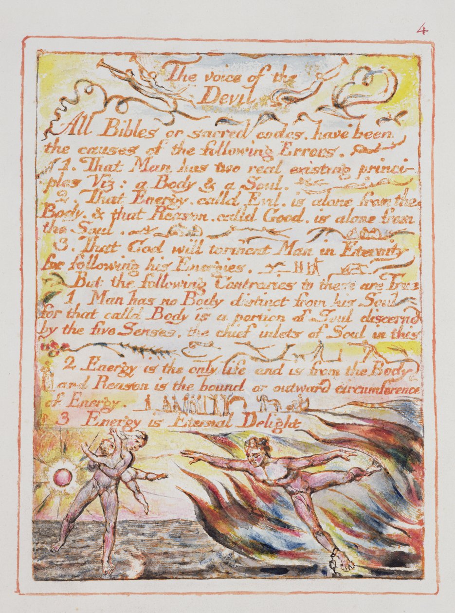 La voce del diavolo, illustrazione e testo da 