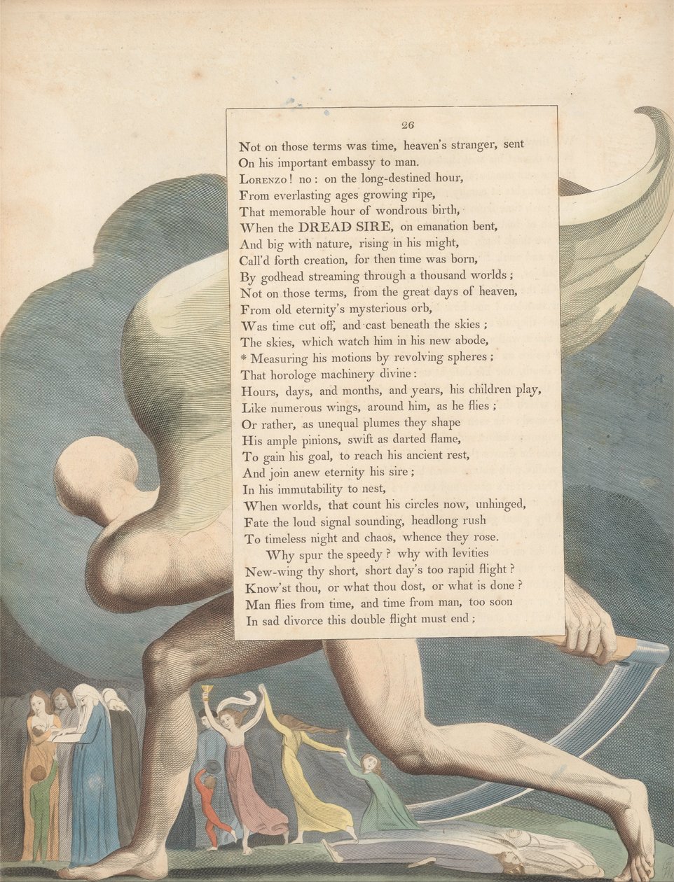 Pensieri notturni di Young, Pagina 26 da William Blake