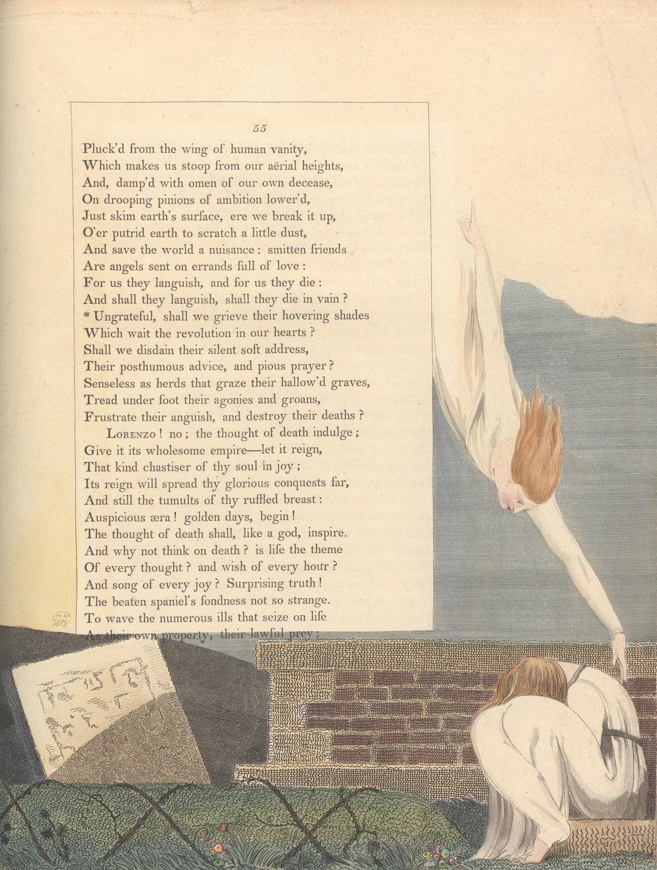 Pensieri notturni di Young, Pagina 55 da William Blake